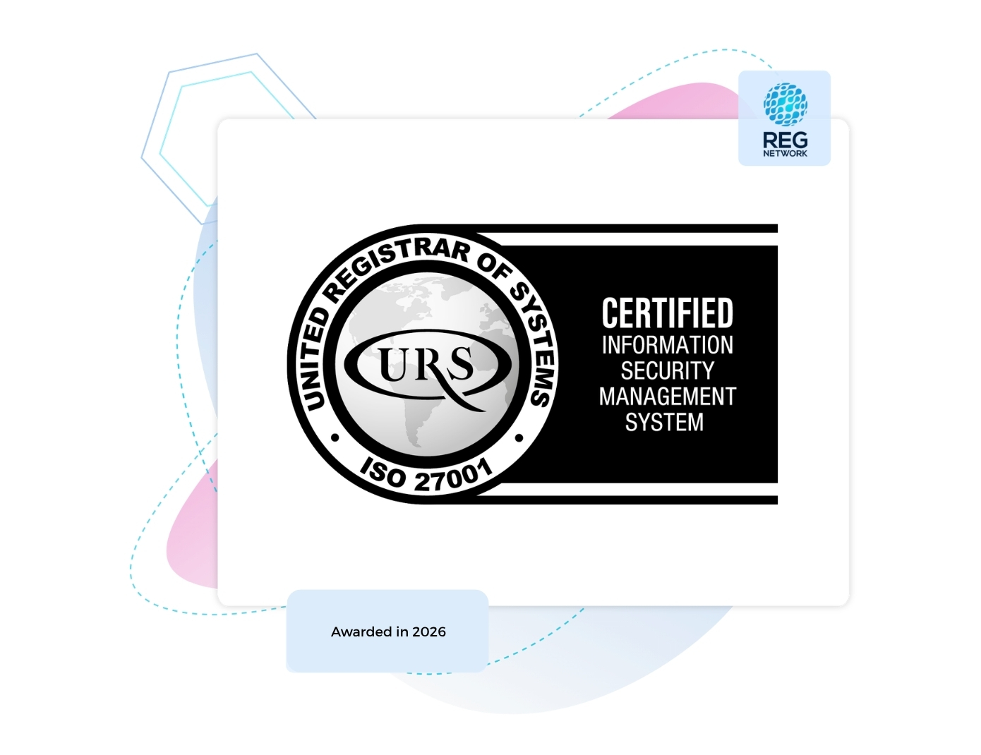 REG Technologies ISO 27001-2022 Certified